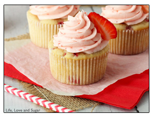 Descripción: Muffins de Frutillas